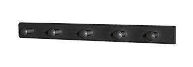 Garderobenleiste Figaro 5 schwarz 