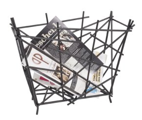 Zeitungsständer Mikado schwarz 