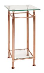 Beistelltisch Milano kupfer quadratisch 
