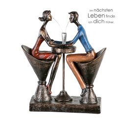 Skulptur "Table for two" 