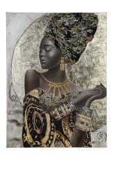 Gemälde "African Lady" 