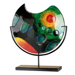 GILDE GlasArt Dekovase "Sunrise" 