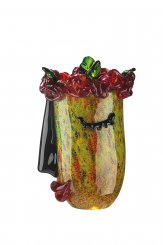 GlasArt Design-Vase "Flora" 