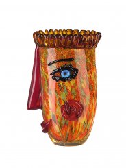 GlasArt Design-Vase "Punki" 