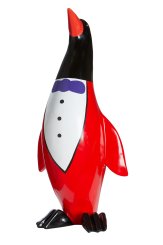 Skulptur Pinguin  