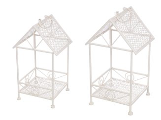 2er Set Deko Häuser  