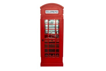Weinregal "Telefonzelle" 