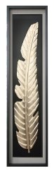 Wandobjekt "Golden Feather" 