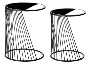 2er Set Beistelltische "Banda" 