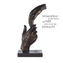 Skulptur "Two hands" 